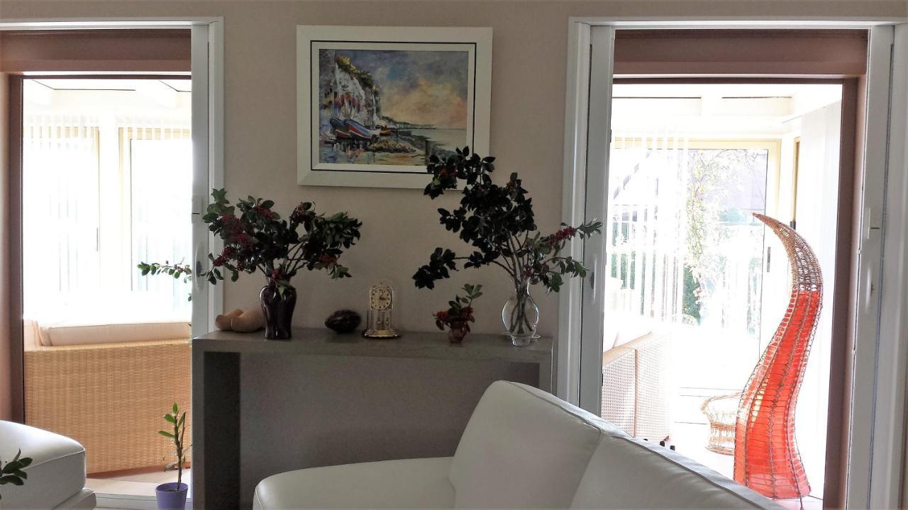 3 Chambres Privees Dans Un Jardin D'Hiver, Garage Voiture, Velos, Motos Tourville-sur-Arques Eksteriør bilde